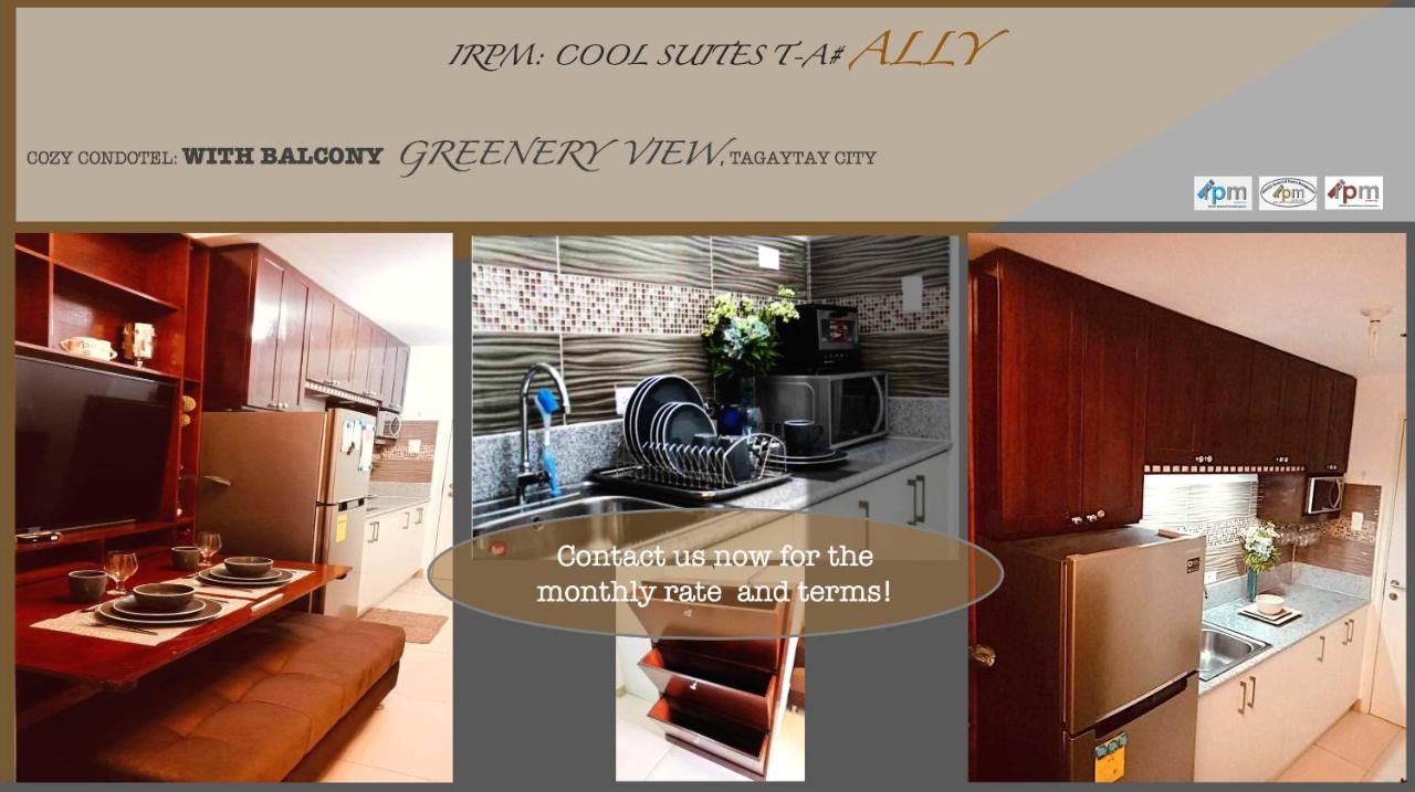 Irpm Coolsuites #Ally Wind Residences 1Br Tower A Greenery View Tagaytay City Kültér fotó